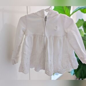 Ralph Lauren Eyelet French Terry Hoody
